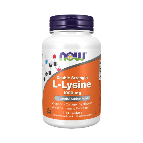 NOW L-Lysine 1000 mg 100 Tablets