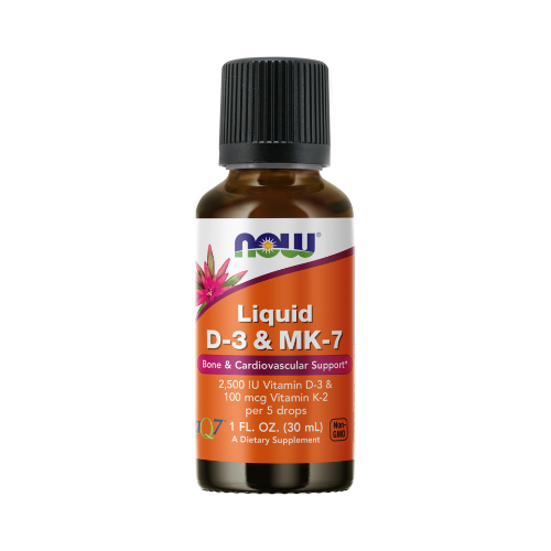 NOW Liquid D-3 2500 IU & MK-7 100mcg 1fl oz