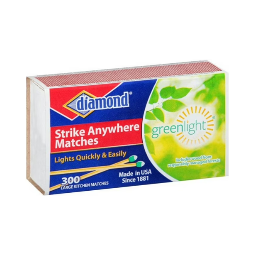 Diamond Strike Anywhere Matches 300ct
