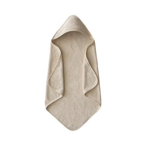 Organic Cotton Baby Hooded Towel Fog