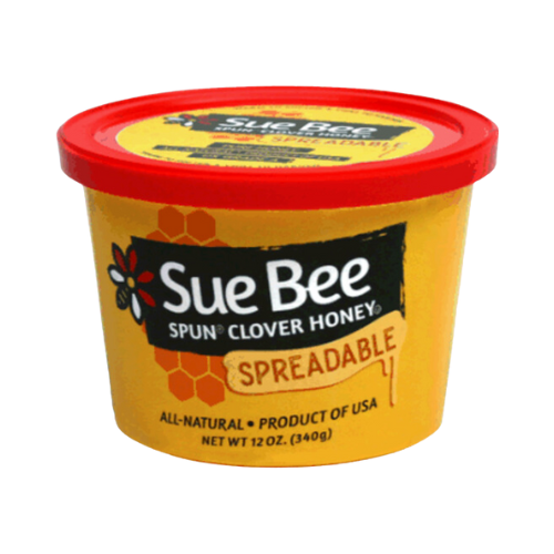 Sue Bee Spreadable Spun Clover Honey 12oz
