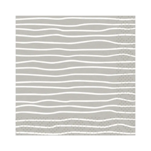 Eco Concrete Cocktail Napkin 20ct