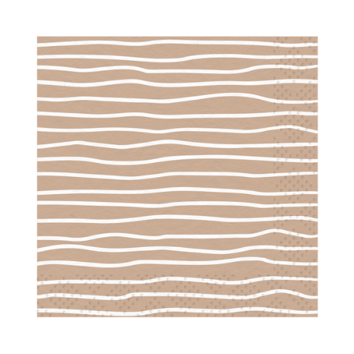 Eco Sand Cocktail Napkin 20ct