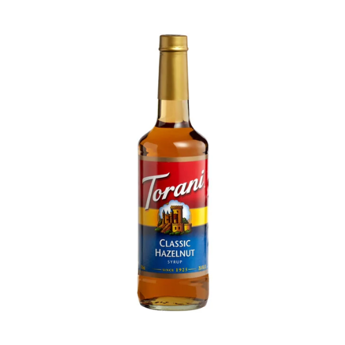Torani Classic Hazelnut Syrup Plastic Bottle 750mL
