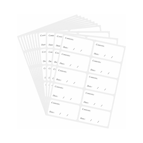 Hybsk Removable Freezer Labels 100ct