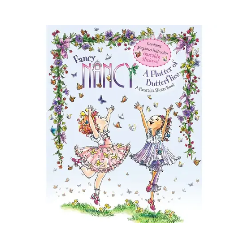 Fancy Nancy: A Flutter of Butterflies Reusable Sticker Book
