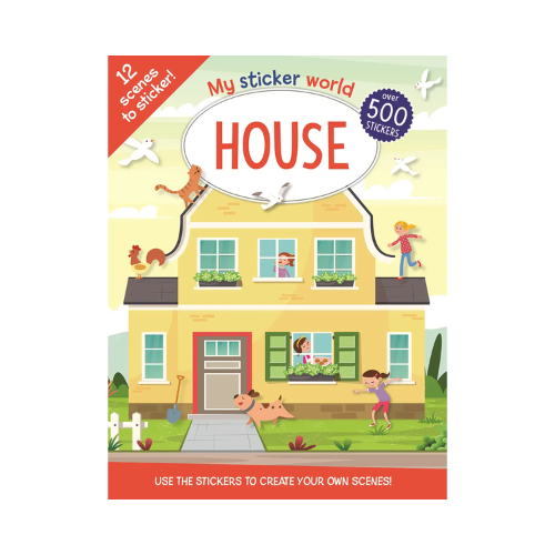 My Sticker World: House Book