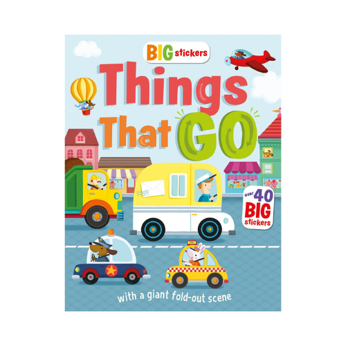 Big Stickers, Things That Go Book