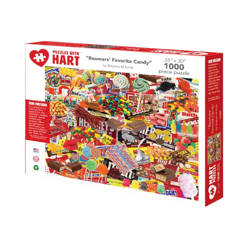 Boomer's Favorite Candy Puzzle 1000pcs