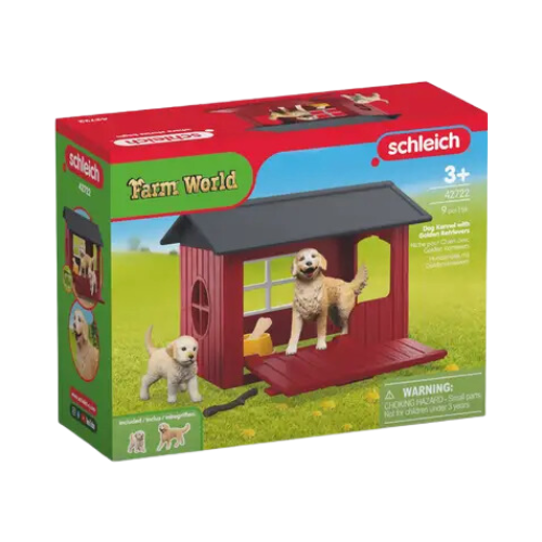 Schleich Dog Kennel