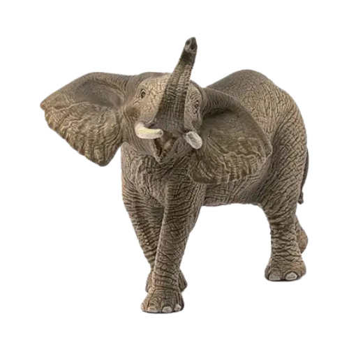 Schleich Afican Elephant Male Safari Animal Toy