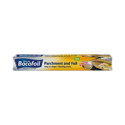 Bacofoil Parchment and Foil 5m x 30cm