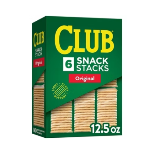 Kellogg's Club Crackers Snack Stacks Original 6 Stacks 12.5 oz