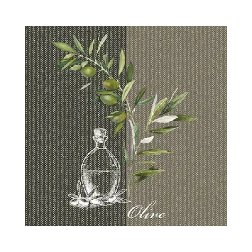 Oil and Olives Cocktail Napkins 20ct