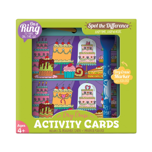 Dry Erase Activity Cards - Spot the Difference