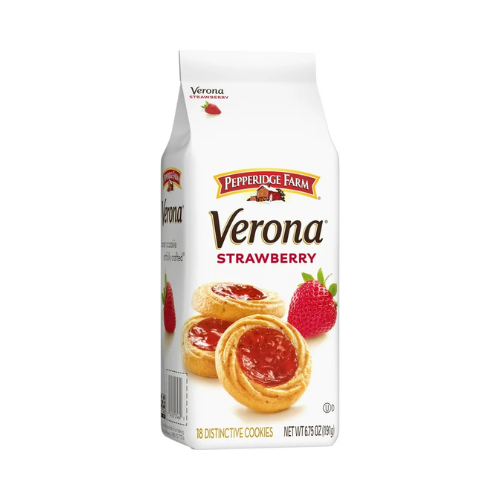 Pepperidge Farm Verona Strawberry Cookies 6.75oz