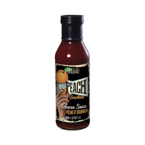 Gourmet du Village Peach Bourbon Barbecue Sauce 11.8fl oz