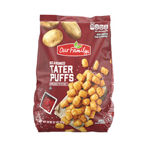 Our Family Seasoned Tater Puffs 32oz