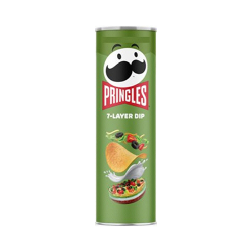 Pringles 7 Layer Dip Crisps 5.57oz