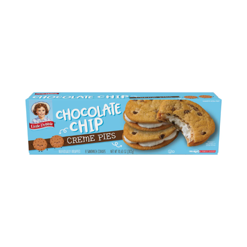 Little Debbie Chocolate Chip Creme Pies 8ct