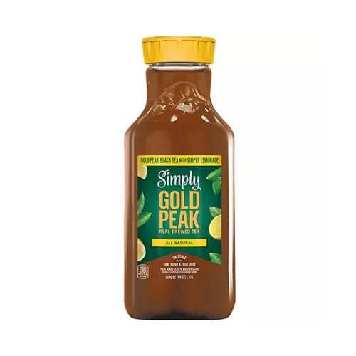 Simply Gold Peak Tea and Lemonade 52oz