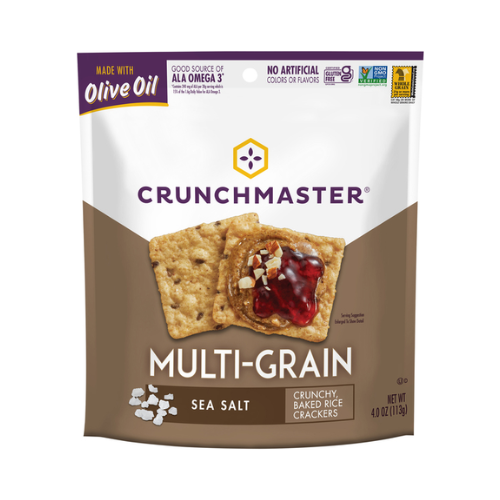 Crunchmaster Multi-Grain Sea Salt Crackers 4 oz
