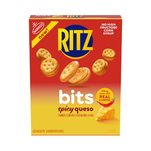 Nabisco Ritz Bits Spicy Queso Crackers 8.8oz