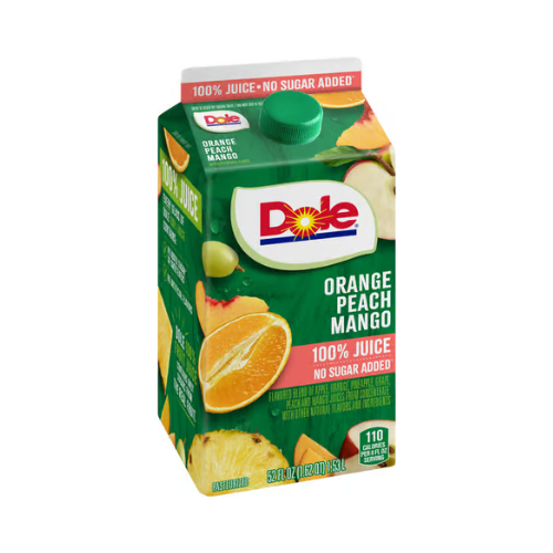 Dole Orange Peach Mango Juice Drink 52oz