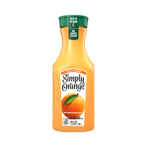 Simply Orange Juice Pulp Free 46fl oz