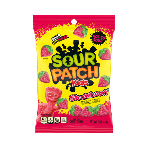 Sour Patch Kids Strawberry Candy 8oz
