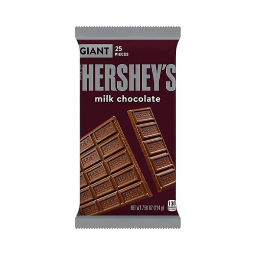 Hershey Milk Chocolate Giant Bar 7.56oz