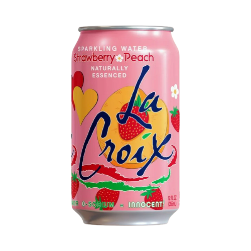 LaCroix Strawberry Peach Sparkling Water 12oz