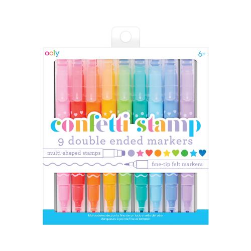 Ooly Confetti Stamp End Markers