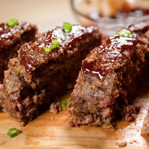 Cheddar-BBQ Turkey Meatloaf