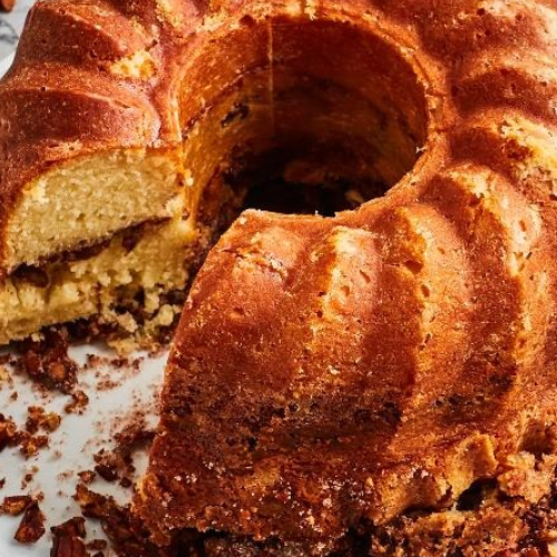 Sour Cream Cinnamon Coffee Cake, 6" Bundt