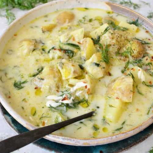 Creamy Dill Potato Soup