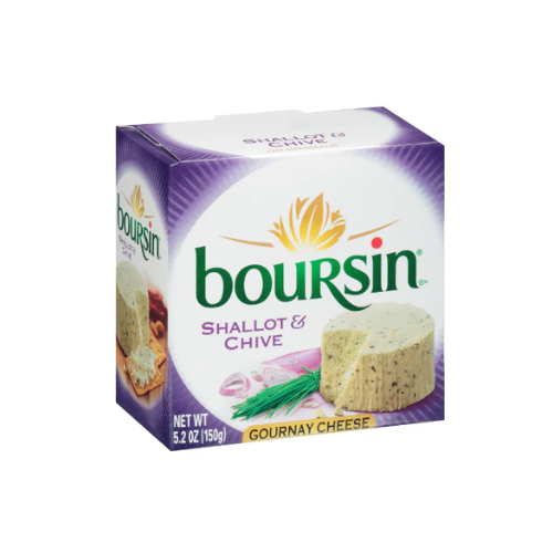 Boursin Shallot & Chive Cheese 5.2oz