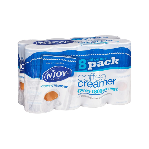 N'Joy Coffee Creamer Easy Pour Container 16oz x 8pk