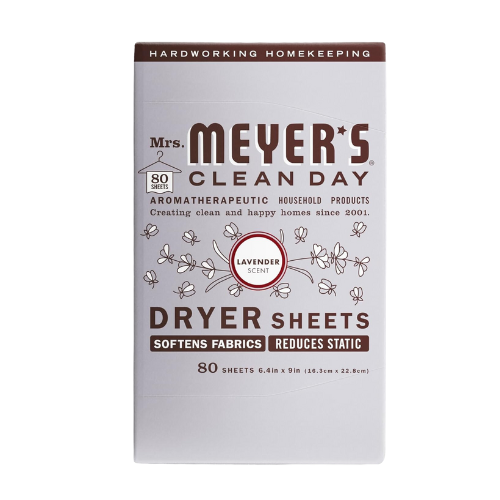 Mrs. Meyer's Clean Day Lavender Scent Dryer Sheets 80ct