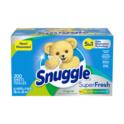 Snuggle Plus SuperFresh Original Fabric Softener Dryer Sheets 105ct