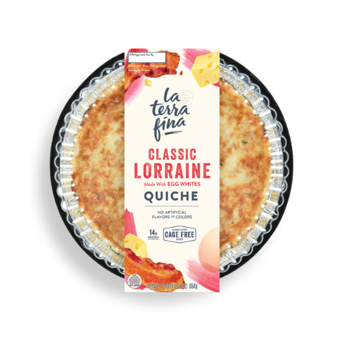 La Terra Fina Classic Lorraine Quiche 25oz