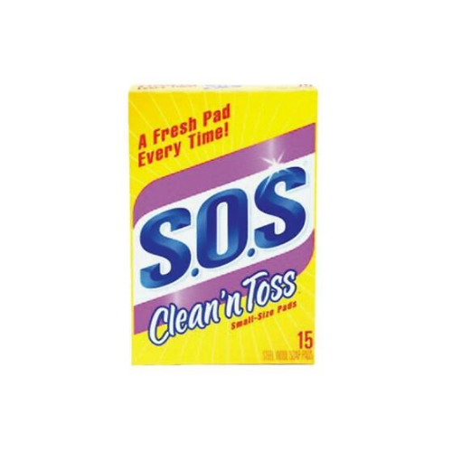 S.O.S Clean & Toss Pads 15ct