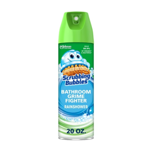 Scrubbing Bubbles Bathroom Grime Fighter Rainshower Scent Aerosol Spray 20oz