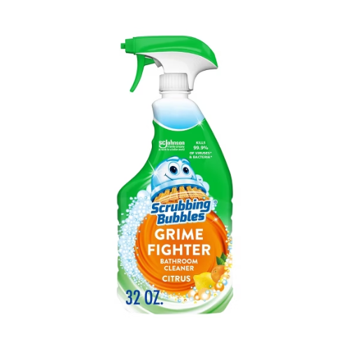 Scrubbing Bubbles Bathroom Grime Fighter Citrus Scent Spray 32oz