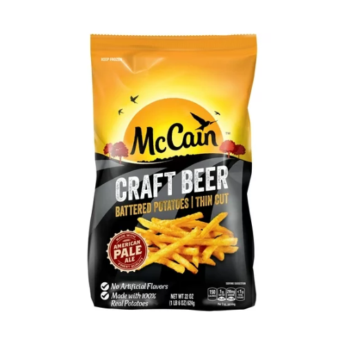 McCain Thin Cut Craft Beer Batter Potatoes 22oz