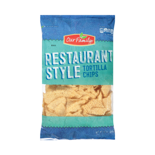 Our Family Restaurant Style Tortilla Chips 12oz