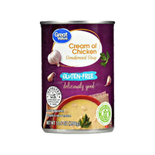 Great Value Gluten Free Cream Of Chicken Condensed Soup 10.5oz