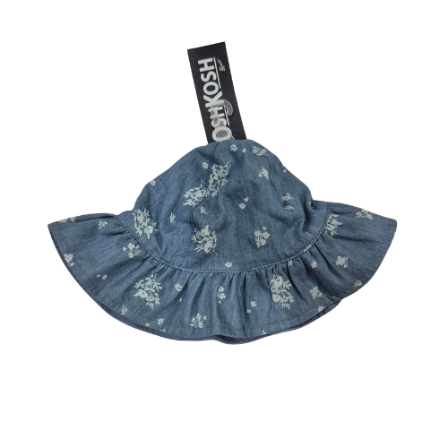 Carters Floral Hat 0-3M