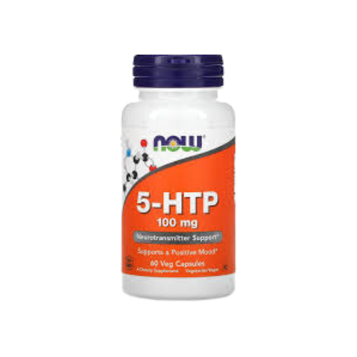 NOW 5-HTP 100 mg 60 Veg Capsules