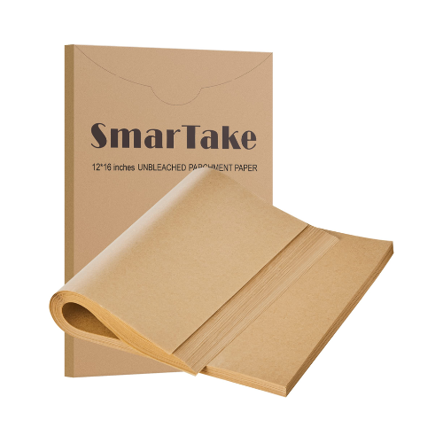 SMARTAKE Parchment Paper Baking Sheets 12x16 25ct